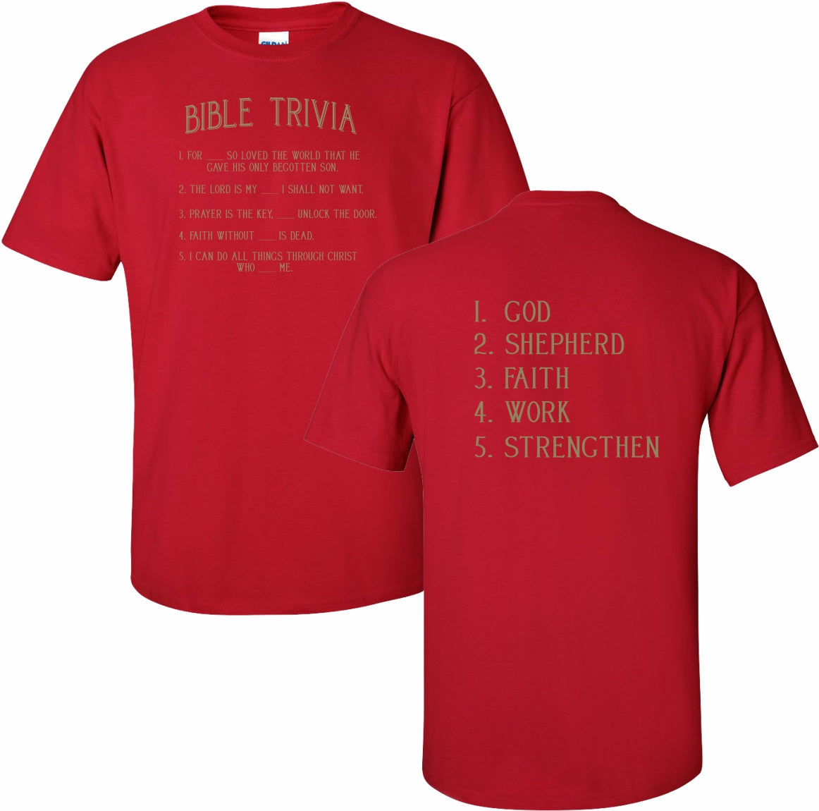 Bible Trivia Tee