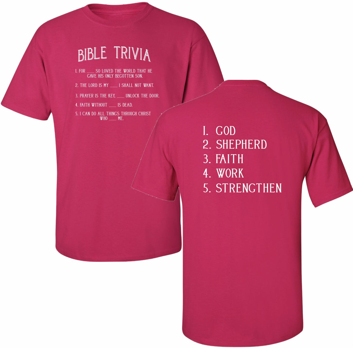 Bible Trivia Tee