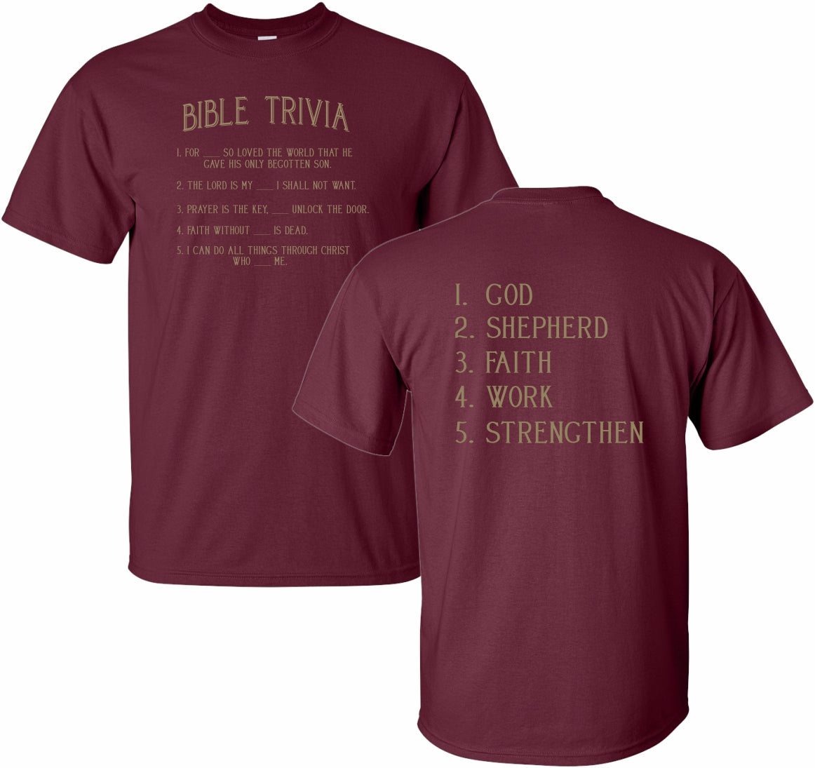 Bible Trivia Tee