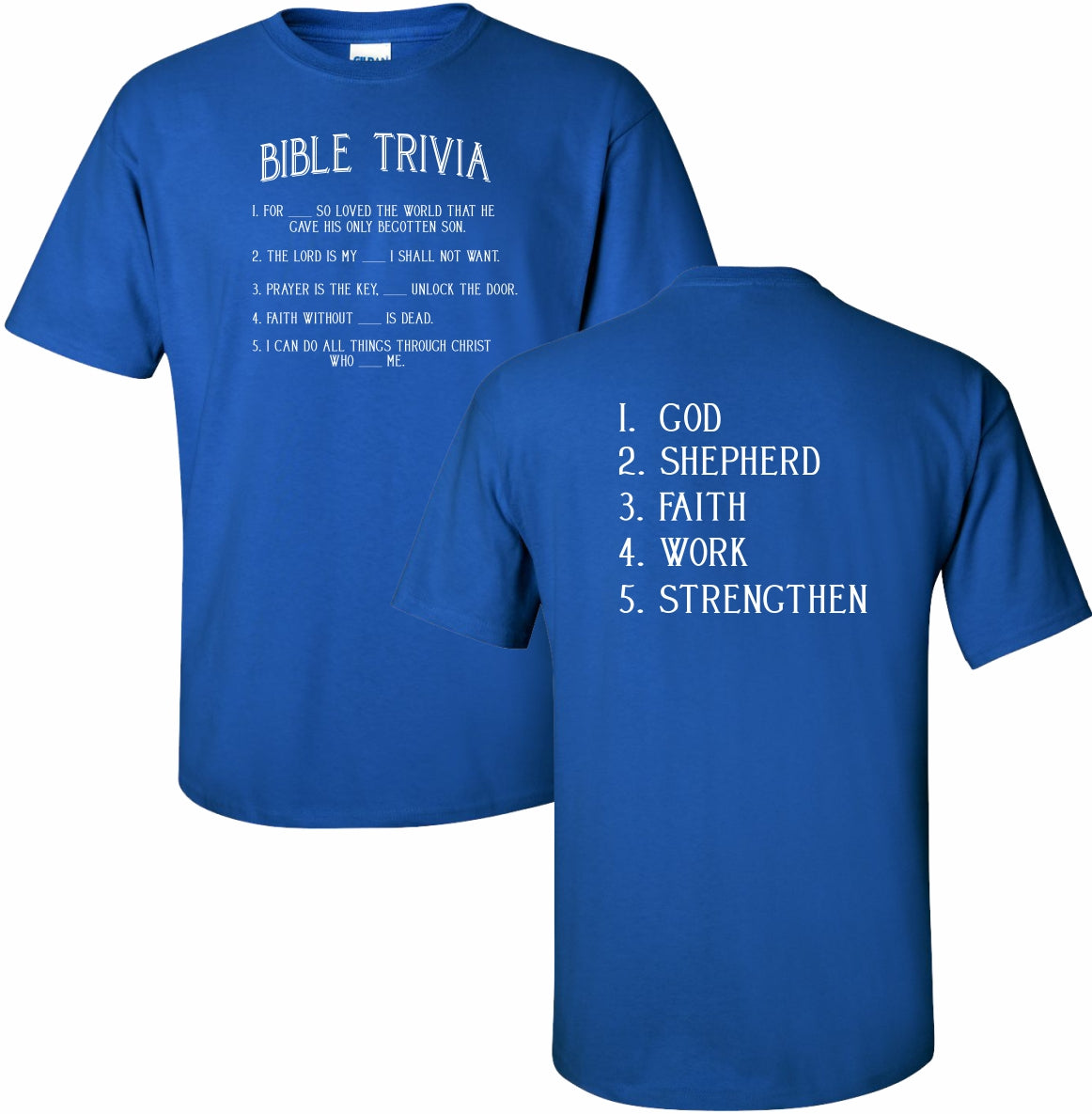 Bible Trivia Tee