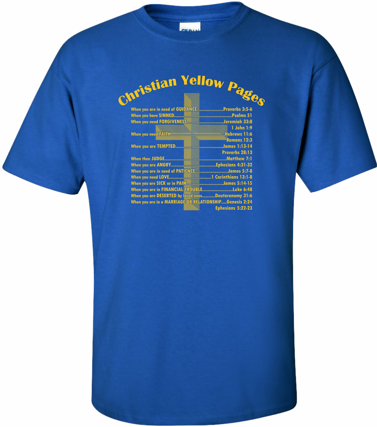 Christian  Yellow Pages Tee